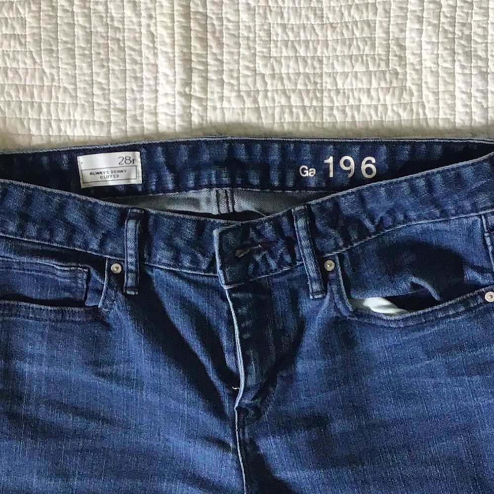 GAP Women’s Always Skinny 1969 Jeans 28R - Picture 2 of 6